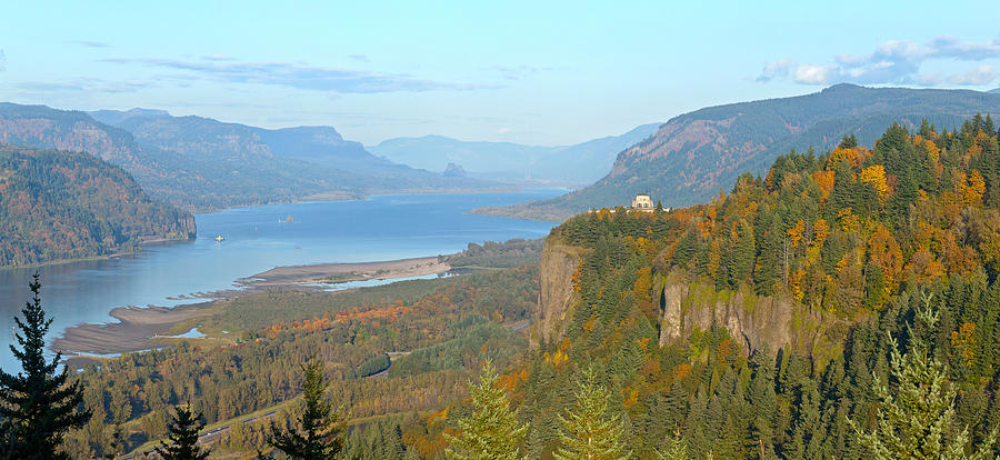 Columbia River Gorge in october