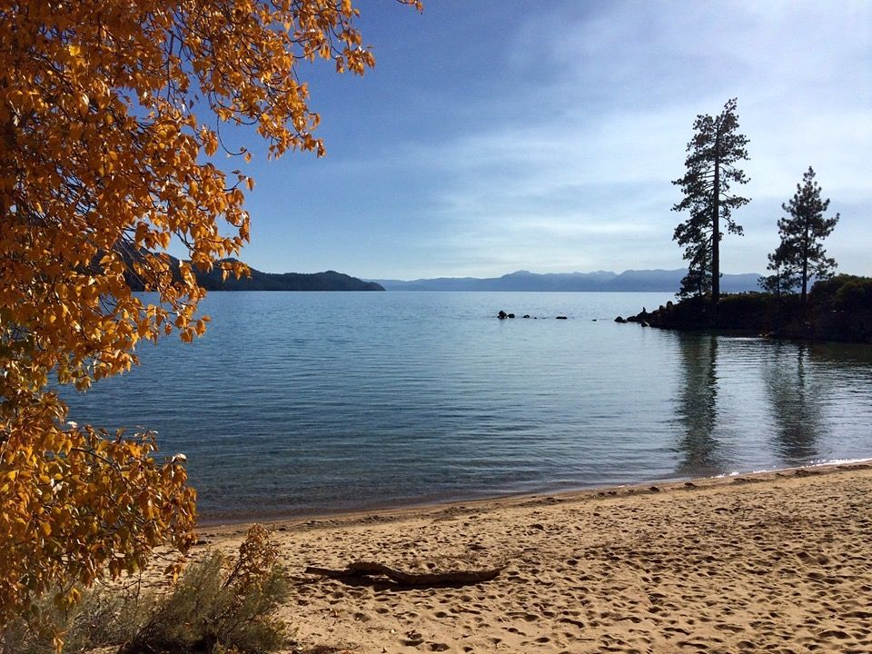 Lake Tahoe in october