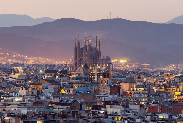 View of a city in Spain