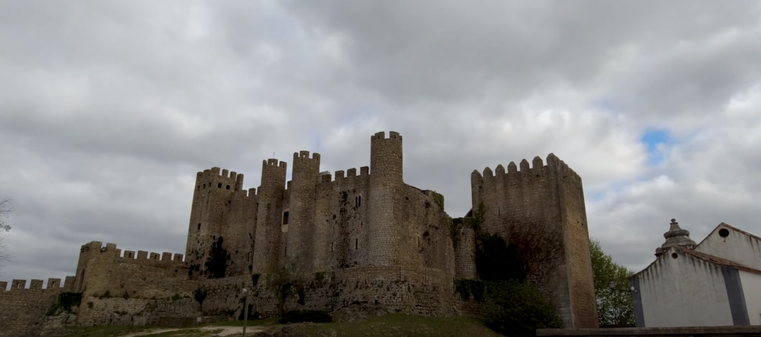 Image of an aged castle